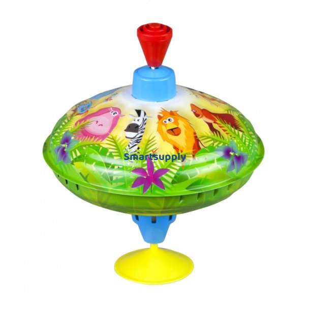 Humming top Vilde dyr 16 cm