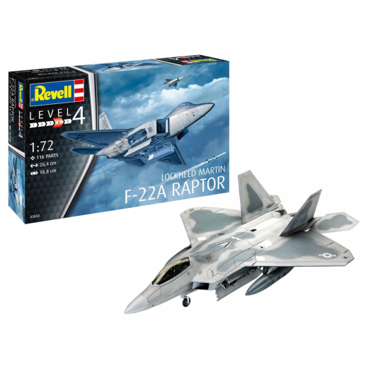 Plastmodel Lockheed Martin F-22A Raptor