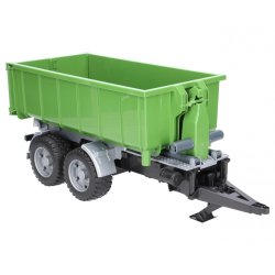 Bruder Roll-Off-Container trailer til traktorer
