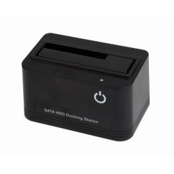 USB dockingstation til 2,5 og 3,5 tommer SATA