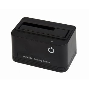 USB dockingstation til 2,5 og 3,5 tommer SATA