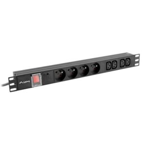 Oversp�ndingsbeskytter Rack PDU 1U 10A 4X 230V PL 4X IEC C13 2m C14 sort
