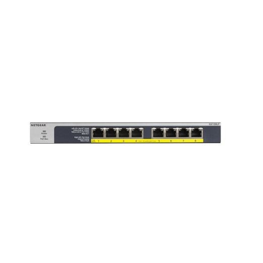 GS108PP Switch 8xGE PoE/PoE+