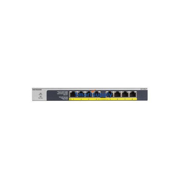 GS108PP Switch 8xGE PoE/PoE+