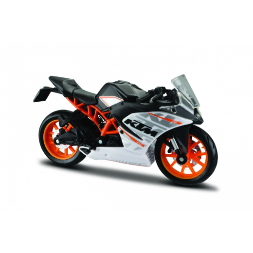 Maisto MC KTM RC390 med stativ 1/18