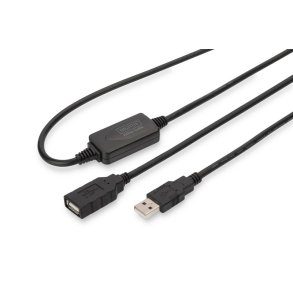 Digitus USB 2.0 Aktiv Forl�nger Kabel