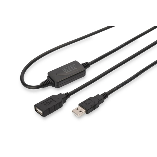Digitus USB 2.0 Aktiv Forl�nger Kabel