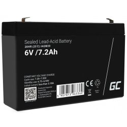 Batteri AGM VRLA 6V 7.2Ah