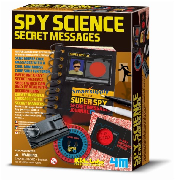 Spy Science - Hemmelige beskeder