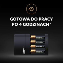 Duracell lader CEF1 4 + 2xAA/LR6 + 2xAAA/LR