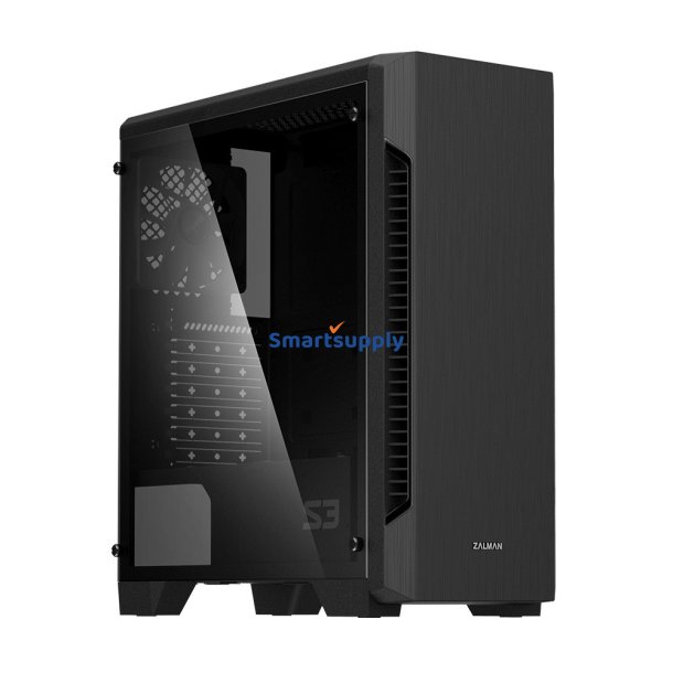 PC kabinet S3 ATX Mid Tower PC kabinet 120mm bl�ser