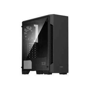 PC kabinet S3 TG ATX Mid Tower PC kabinet TG bl�ser x3