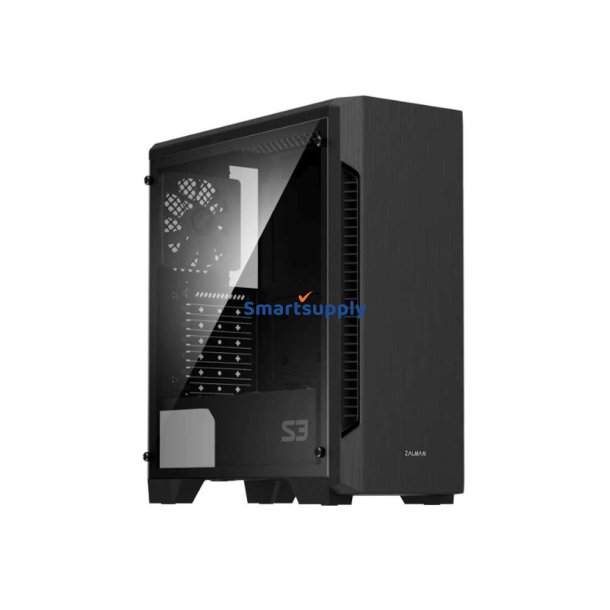 PC kabinet S3 TG ATX Mid Tower PC kabinet TG bl�ser x3
