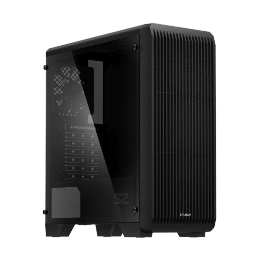 ZALMAN S2 TG ATX Mid Tower PC Case TG fan x3