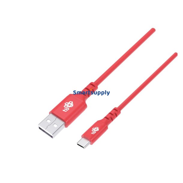 USB C-kabel 1m r�d
