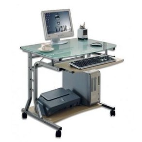 Computerskrivebord glas