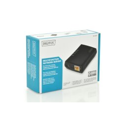 Multifunktionel USB Netv�rksserver 1-port