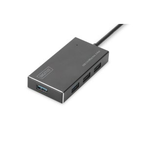 Hub 4-port USB 3.1 Str�madapter aluminium
