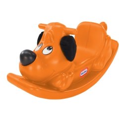 Rocker Rockin Puppy orange
