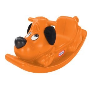Rocker Rockin Puppy orange