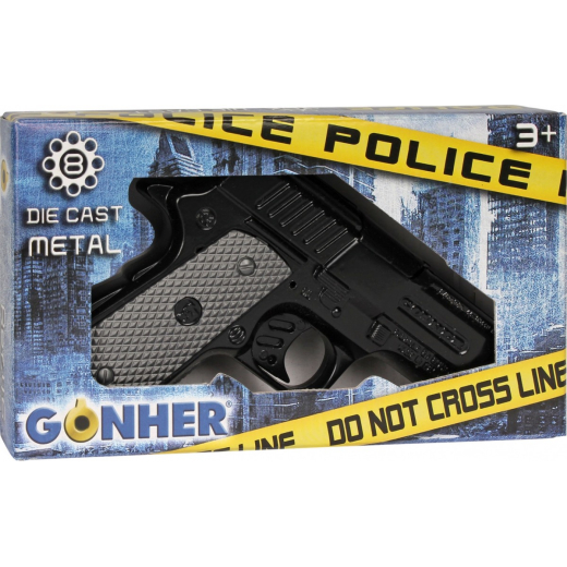 Metal politi pistol Gonher