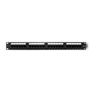 Patch panel RACK 24 porte, cat.6 UTP