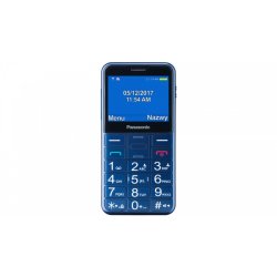 Senior mobiltelefon KX-TU155 bl�