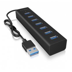 ICY BOX IB-HUB1700-U3 7-Port USB HUB+powerada