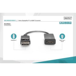 Adapterkabel Displayport 1080p 60Hz