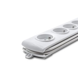 Oversp�ndingsbeskytter 8 stik, 1,5m