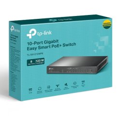 TP-Link SG1210MPE switch 8GE PoE+ 1GE 1SFP