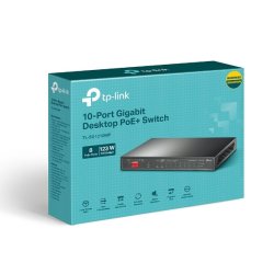 TP-Link SG1210MP switch 8GE PoE+ 1GE 1SFP
