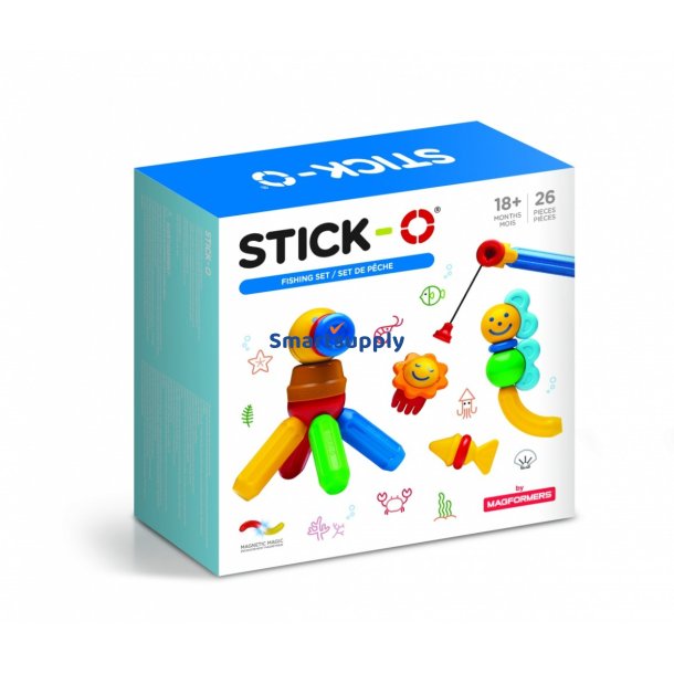 Magformers Blocks Stick- O Fishing s�t 26 dele.