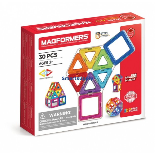 Magformers Magnetiske blokke basis 30 stk.