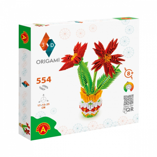 Origami 3D - Blomster