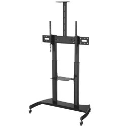 Monitor gulvstander PLASMA-M1950E 60-100CALE 200X200-1000X600 100KG h:134-166cm