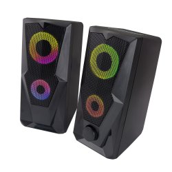 USB h�jtaler 2.0 LED REGNBUE BAILA