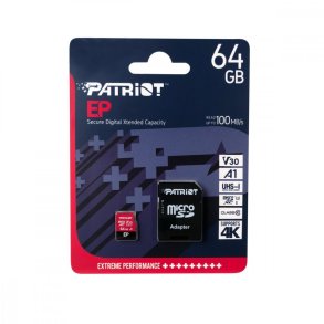 #Karta microSDXC PATRIOT 64GB V30