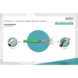 Cabel S/FTP cat. 8 DK-1843-VH-1