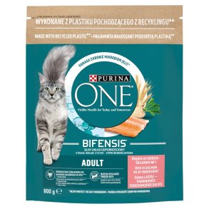 PURINA One Bifensis Adult Salmon - trfoder til kattekillinger - 800 g