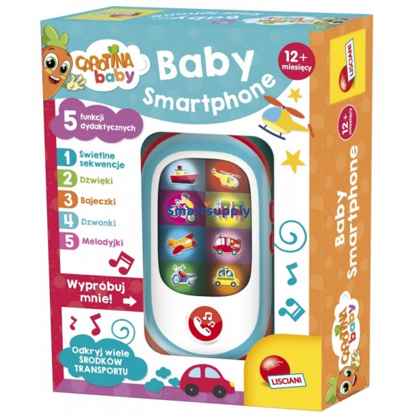 Lisciani Carotina Elektronisk baby smartphone