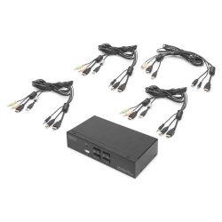 KVM switch - 4 porte DS-12880