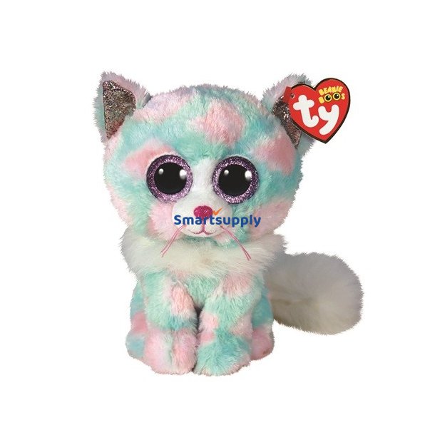 Maskotka Ty Kot pastelowy Opal 15 cm