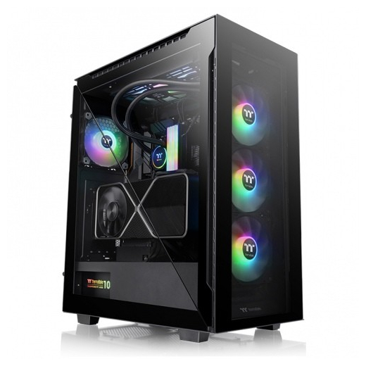 Thermaltake Divider 500 ARGB Tempered Glass Bla