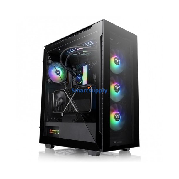 Thermaltake Divider 500 ARGB Tempered Glass Bla