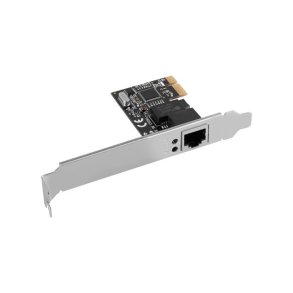 Netv�rkskort PCI-E 1X RJ45 1GB RTL8111C lavprofil