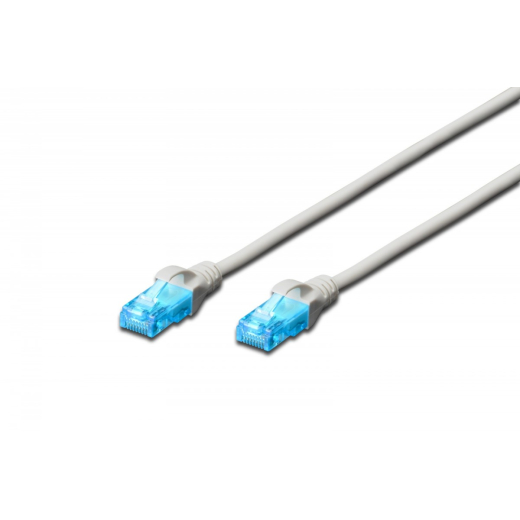 Patchkabel U/UTP cat.5e PVC 0.25m gr�