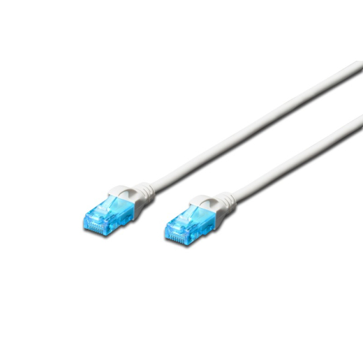 CAT 5e U-UTP patchkabel 0,5m hvid