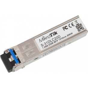 MikroTik SFP 1.25G LC SM 20km S-31DLC20