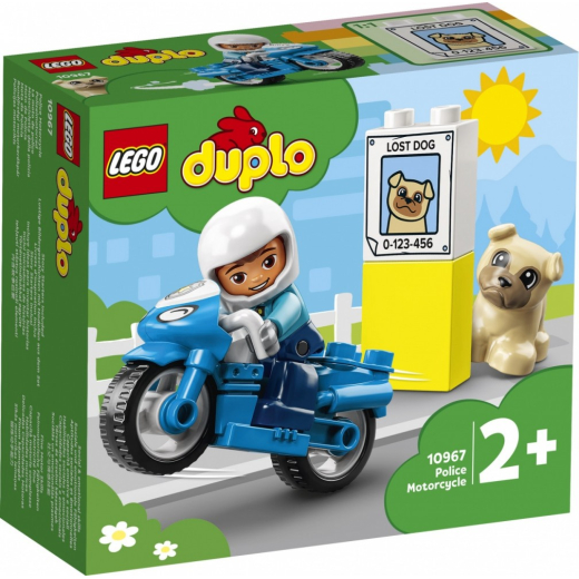 Bricks DUPLO 10967 Politimotorcykel